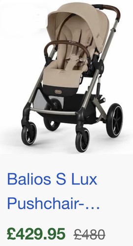 New cybex balios lux compact - cybex,