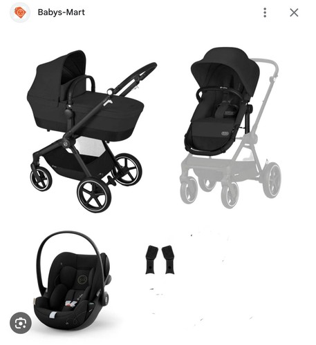 Cybex eos lux pushchair bundle - lux,